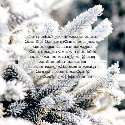 Picture 07 - 1 நாளாகமம் 20:3 TAMIRV - பின்பு அதிலிருந்த - Bible Verse Picture