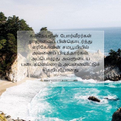 Picture 07 - 2 இராஜாக்கள் 25:5 TAMIRV - கல்தேயரின் - Bible Verse Picture