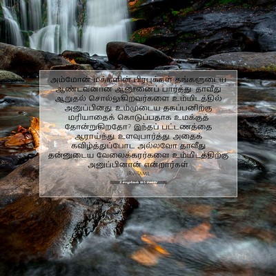Picture 07 - 2 சாமுவேல் 10:3 TAMIRV - அம்மோன் மக்களின் - Bible Verse Picture