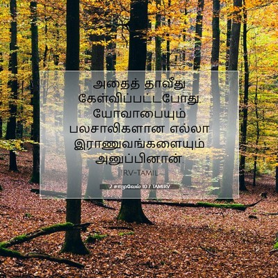 Picture 07 - 2 சாமுவேல் 10:7 TAMIRV - அதைத் தாவீது - Bible Verse Picture