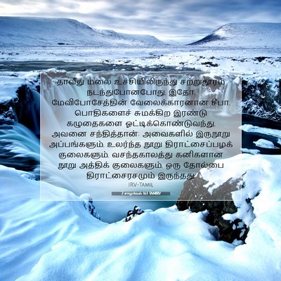 Picture 07 - 2 சாமுவேல் 16:1 TAMIRV - தாவீது மலை - Bible Verse Picture