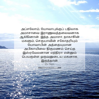 Picture 07 - 2 சாமுவேல் 17:25 TAMIRV - அப்சலோம், - Bible Verse Picture