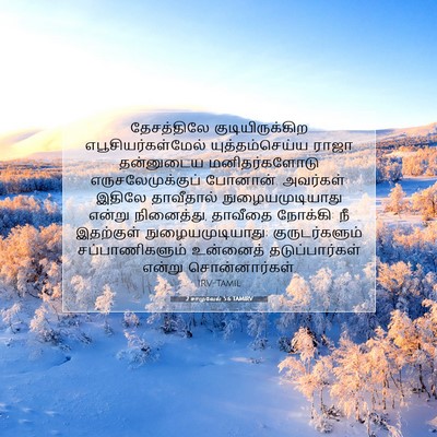 Picture 07 - 2 சாமுவேல் 5:6 TAMIRV - தேசத்திலே - Bible Verse Picture