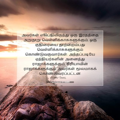 Picture 07 - 2 நாளாகமம் 1:17 TAMIRV - அவர்கள் - Bible Verse Picture