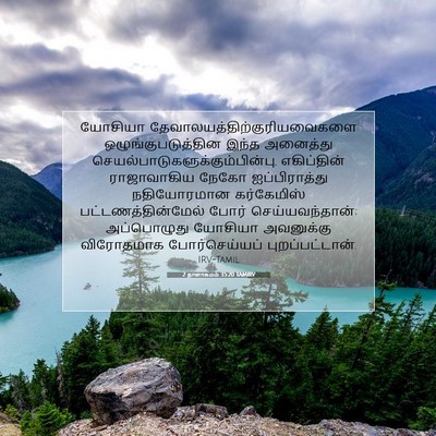 Picture 07 - 2 நாளாகமம் 35:20 TAMIRV - யோசியா - Bible Verse Picture