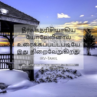 Picture 07 - அப்போஸ்தலருடைய நடபடிகள் 2:16 TAMIRV -  - Bible Verse Picture