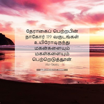 Picture 07 - ஆதியாகமம் 11:25 TAMIRV - தேராகைப் - Bible Verse Picture