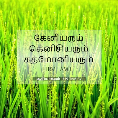 Picture 07 - ஆதியாகமம் 15:19 TAMIRV - கேனியரும், - Bible Verse Picture