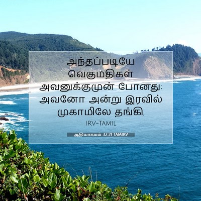 Picture 07 - ஆதியாகமம் 32:21 TAMIRV - அந்தப்படியே - Bible Verse Picture