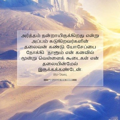 Picture 07 - ஆதியாகமம் 40:16 TAMIRV - அர்த்தம் - Bible Verse Picture