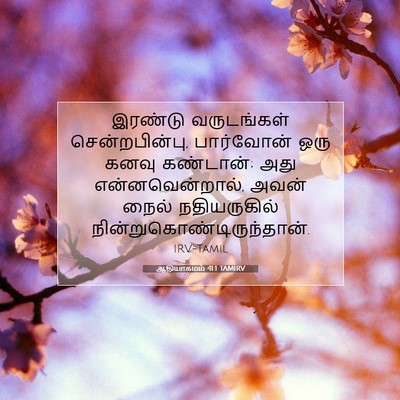 Picture 07 - ஆதியாகமம் 41:1 TAMIRV - இரண்டு வருடங்கள் - Bible Verse Picture