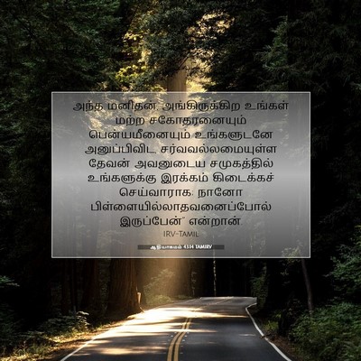 Picture 07 - ஆதியாகமம் 43:14 TAMIRV - அந்த மனிதன், - Bible Verse Picture