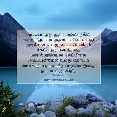 Picture 07 - ஆதியாகமம் 44:18 TAMIRV - அப்பொழுது யூதா - Bible Verse Picture