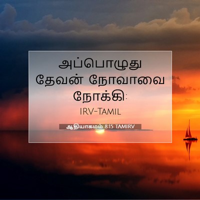 Picture 07 - ஆதியாகமம் 8:15 TAMIRV - அப்பொழுது தேவன் - Bible Verse Picture