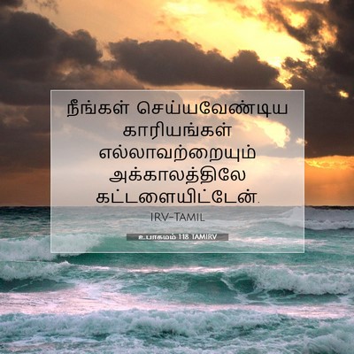 Picture 07 - உபாகமம் 1:18 TAMIRV - நீங்கள் - Bible Verse Picture