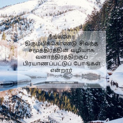 Picture 07 - உபாகமம் 1:40 TAMIRV - நீங்களோ - Bible Verse Picture