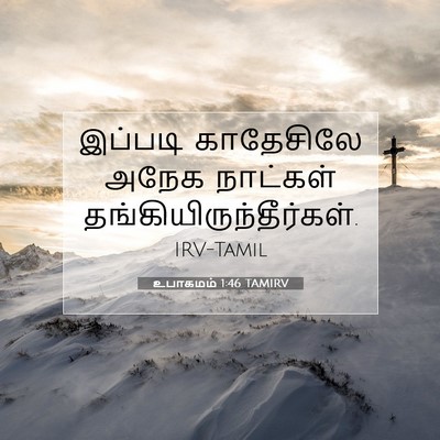 Picture 07 - உபாகமம் 1:46 TAMIRV - இப்படி காதேசிலே - Bible Verse Picture