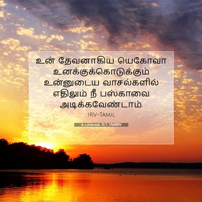 Picture 07 - உபாகமம் 16:5 TAMIRV - உன் தேவனாகிய - Bible Verse Picture