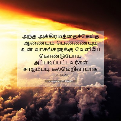 Picture 07 - உபாகமம் 17:5 TAMIRV - அந்த - Bible Verse Picture