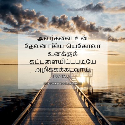 Picture 07 - உபாகமம் 20:17 TAMIRV - அவர்களை உன் - Bible Verse Picture