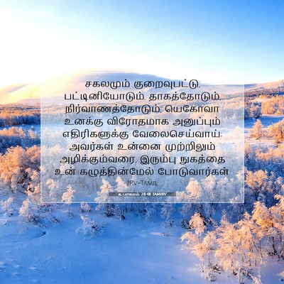 Picture 07 - உபாகமம் 28:48 TAMIRV - சகலமும் - Bible Verse Picture