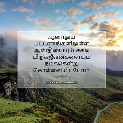 Picture 07 - உபாகமம் 3:7 TAMIRV - ஆனாலும் - Bible Verse Picture