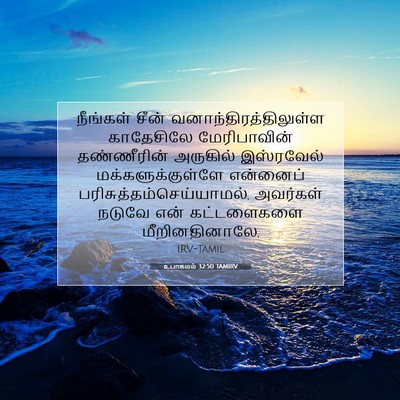 Picture 07 - உபாகமம் 32:50 TAMIRV - நீங்கள் சீன் - Bible Verse Picture