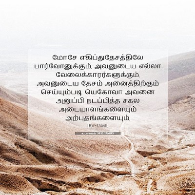 Picture 07 - உபாகமம் 34:10 TAMIRV - மோசே - Bible Verse Picture