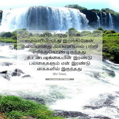 Picture 07 - உபாகமம் 9:15 TAMIRV - அப்பொழுது நான் - Bible Verse Picture