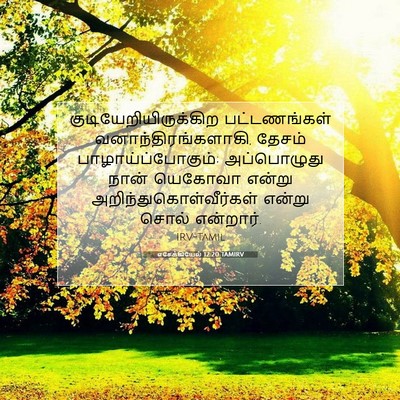 Picture 07 - எசேக்கியேல் 12:20 TAMIRV -  - Bible Verse Picture
