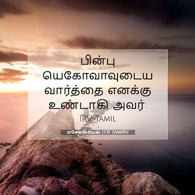 Picture 07 - எசேக்கியேல் 17:11 TAMIRV - பின்பு - Bible Verse Picture