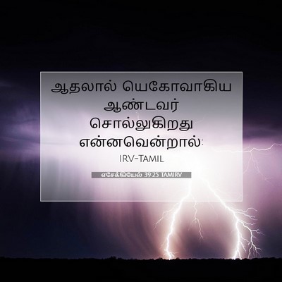 Picture 07 - எசேக்கியேல் 39:25 TAMIRV - ஆதலால் யெகோவாகிய - Bible Verse Picture