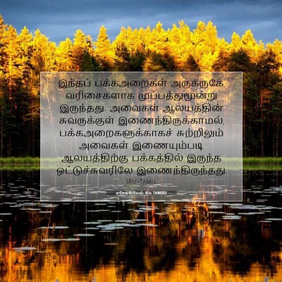 Picture 07 - எசேக்கியேல் 41:6 TAMIRV - இந்தப் பக்கஅறைகள் - Bible Verse Picture