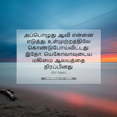 Picture 07 - எசேக்கியேல் 43:5 TAMIRV - அப்பொழுது ஆவி - Bible Verse Picture