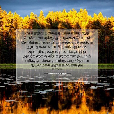 Picture 07 - எசேக்கியேல் 45:4 TAMIRV - தேசத்தில் - Bible Verse Picture