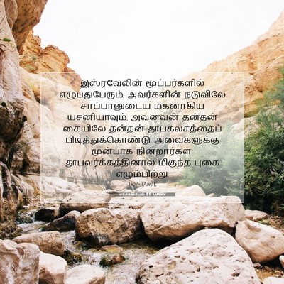 Picture 07 - எசேக்கியேல் 8:11 TAMIRV - இஸ்ரவேலின் - Bible Verse Picture