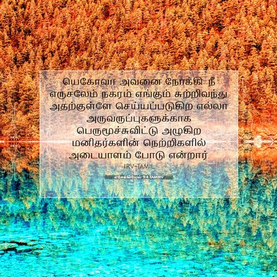 Picture 07 - எசேக்கியேல் 9:4 TAMIRV - யெகோவா அவனை - Bible Verse Picture