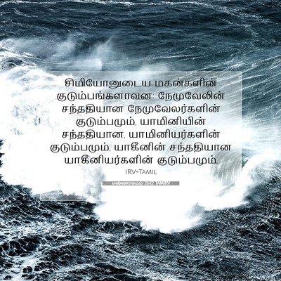 Picture 07 - எண்ணாகமம் 26:12 TAMIRV - சிமியோனுடைய - Bible Verse Picture