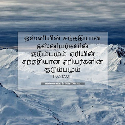 Picture 07 - எண்ணாகமம் 26:16 TAMIRV - ஒஸ்னியின் - Bible Verse Picture