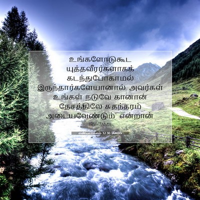 Picture 07 - எண்ணாகமம் 32:30 TAMIRV - உங்களோடுகூட - Bible Verse Picture