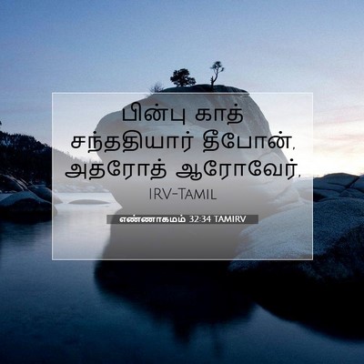 Picture 07 - எண்ணாகமம் 32:34 TAMIRV - பின்பு காத் - Bible Verse Picture
