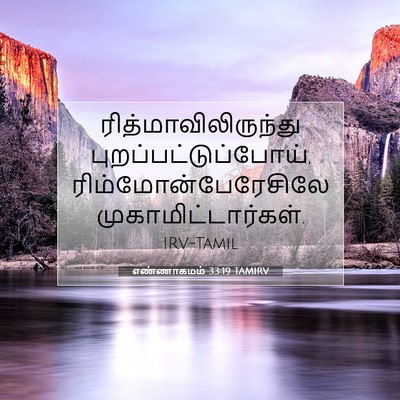 Picture 07 - எண்ணாகமம் 33:19 TAMIRV - ரித்மாவிலிருந்து - Bible Verse Picture