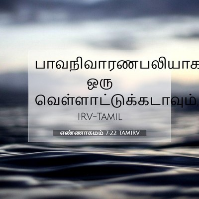 Picture 07 - எண்ணாகமம் 7:22 TAMIRV - பாவநிவாரணபலியாக - Bible Verse Picture