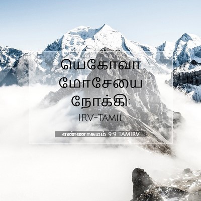 Picture 07 - எண்ணாகமம் 9:9 TAMIRV - யெகோவா மோசேயை - Bible Verse Picture