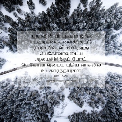 Picture 07 - எரேமியா 26:10 TAMIRV - யூதாவின் - Bible Verse Picture