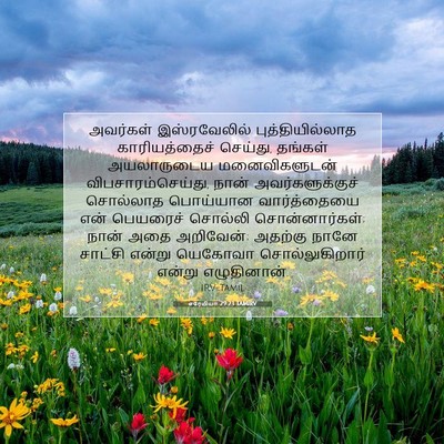 Picture 07 - எரேமியா 29:23 TAMIRV - அவர்கள் - Bible Verse Picture