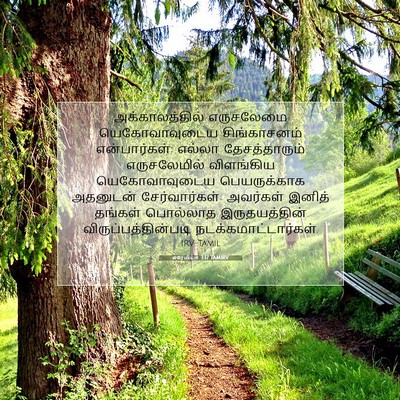 Picture 07 - எரேமியா 3:17 TAMIRV - அக்காலத்தில் - Bible Verse Picture