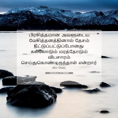 Picture 07 - எரேமியா 3:9 TAMIRV - பிரசித்தமான - Bible Verse Picture