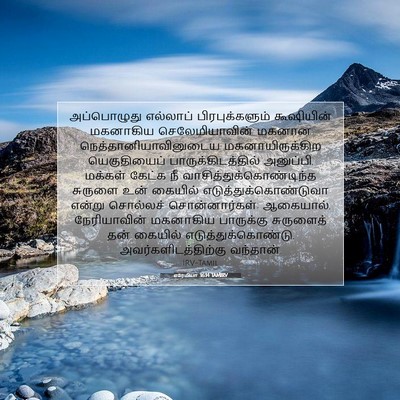 Picture 07 - எரேமியா 36:14 TAMIRV - அப்பொழுது எல்லாப் - Bible Verse Picture