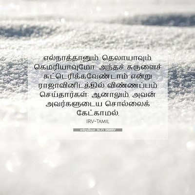 Picture 07 - எரேமியா 36:25 TAMIRV - எல்நாத்தானும், - Bible Verse Picture